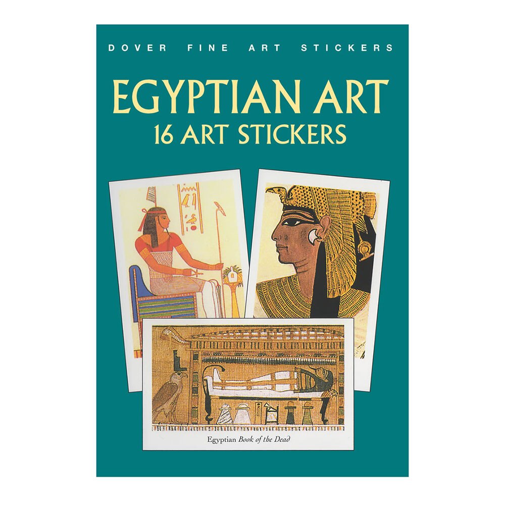 Dover, Little, Sticker Book, Egyptian Art